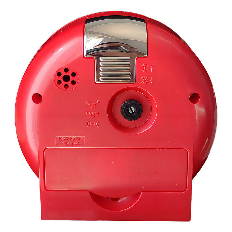 Reloj De Mesa Despertador Analógico Casio Tq-228 - Vermelho Rojo