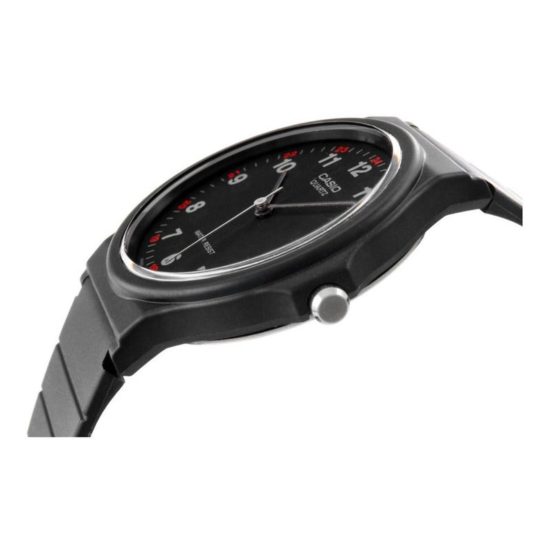 Reloj Pulsera Casio Mq-24-1bl Con Correa De Resina Color Negro