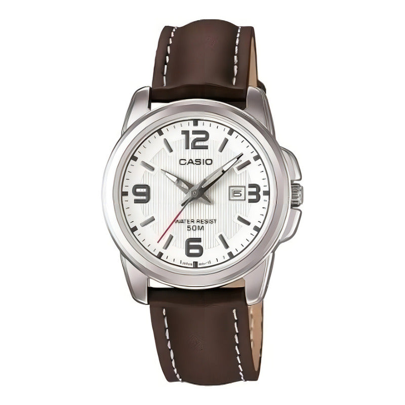 Reloj Casio Mujer Ltp-1314l-7avdf Café