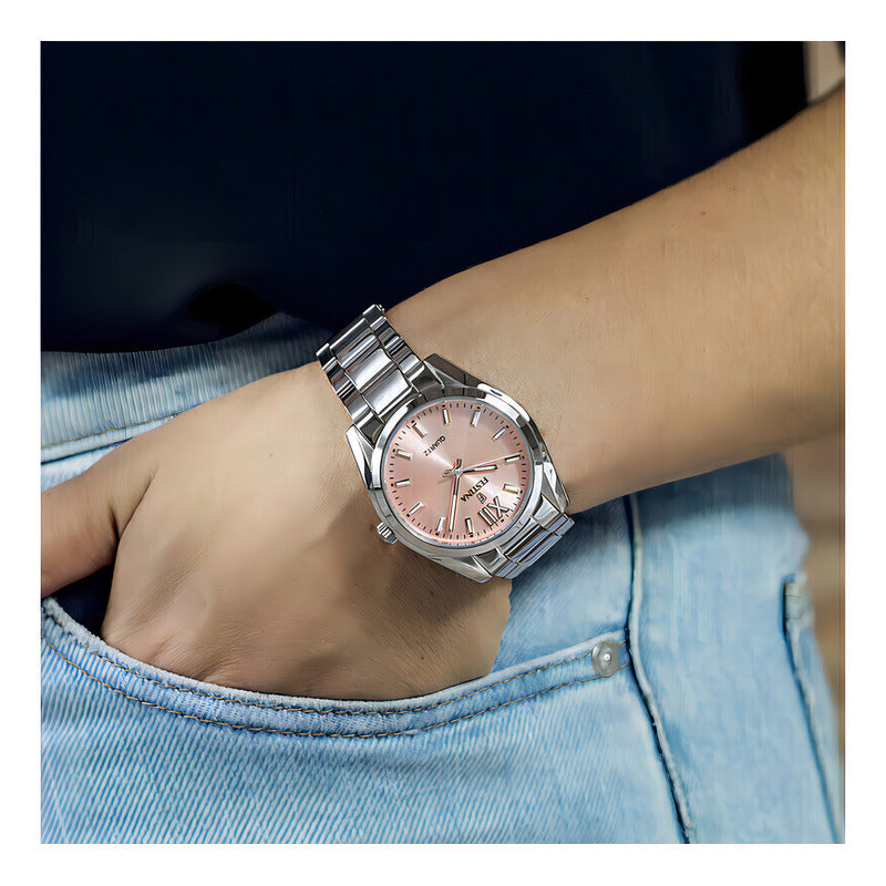 Reloj Para Mujer Festina Boyfriend F20622/2 Plateado