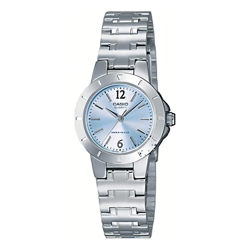 Reloj Casio Mujer Ltp-1177a-2a Color De La Correa Plateado