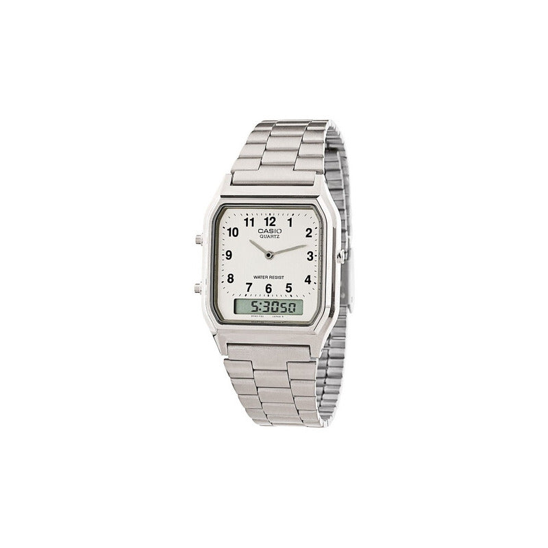 Reloj Pulsera Casio Sapatenis Masculino Con Correa De Acero