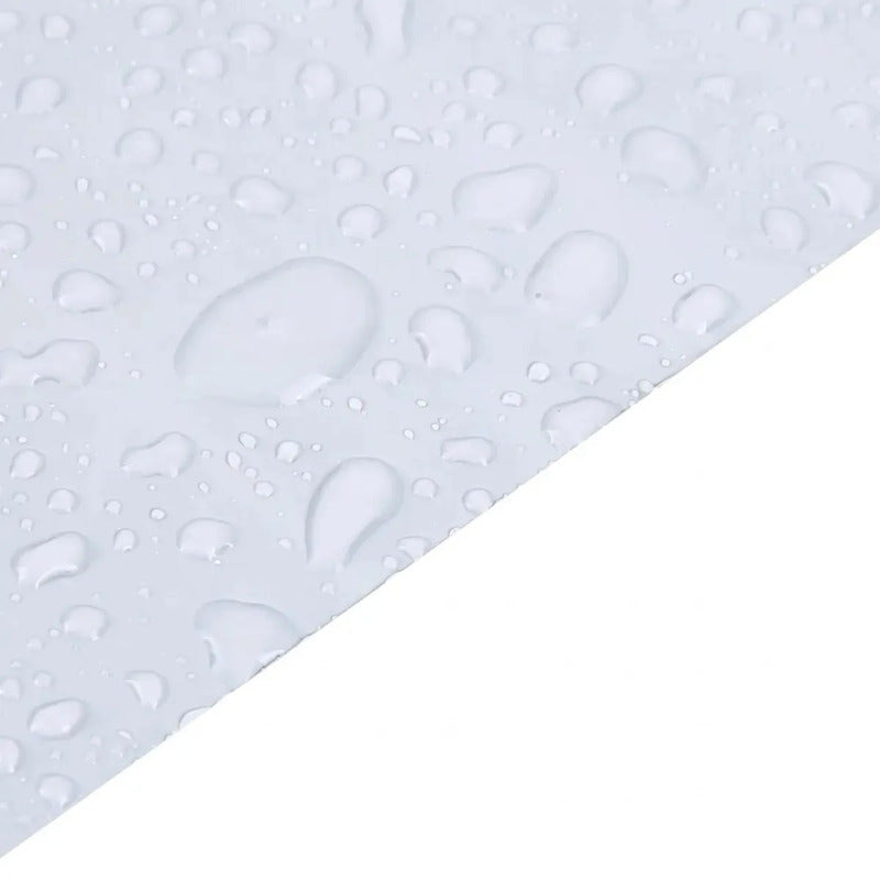 100 Bolsa Sobre Seguridad Poly Envio Paqueteria Flyer Mensajeria E-commerce Sellado Impermeable Blanco Liso 13x26