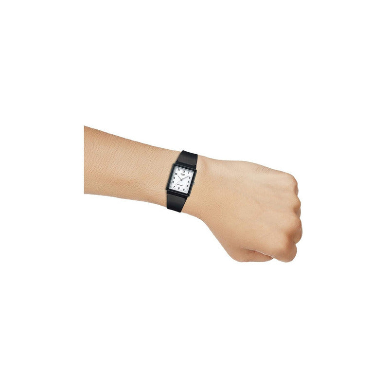 Reloj Casio Mq-27-7b De Hombre, Análogo Y Con Correa Negra Negro Blanco