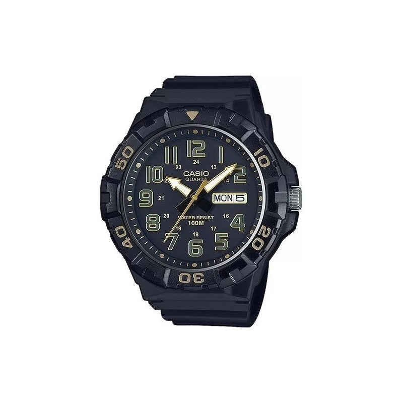 Reloj Casio Para Hombre Mrw-210h-1a2, Resistente Al Agua 100m Negro