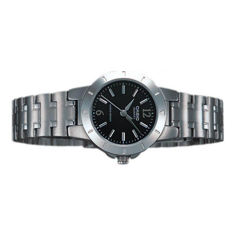 Reloj Cario Mujer Modelo Ltp-1177a-1adf Plateado