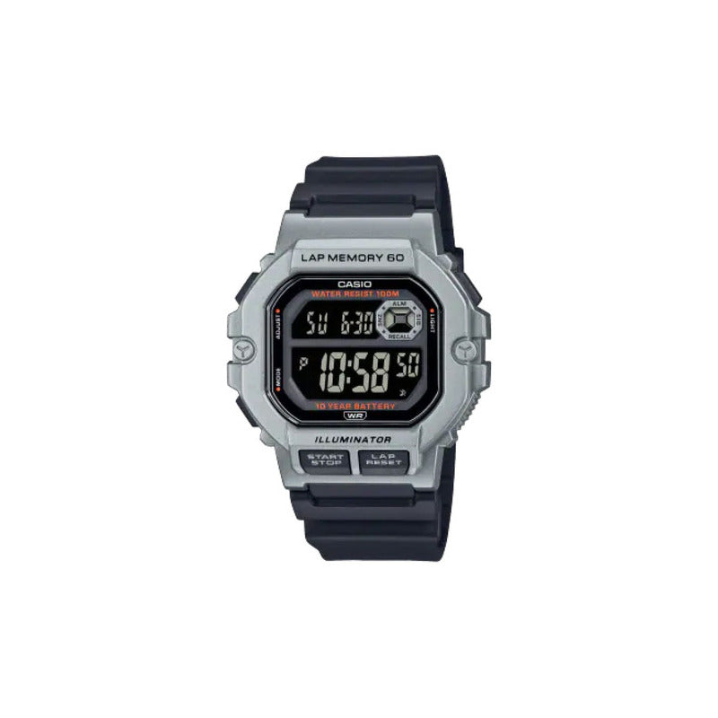 Reloj Casio Ws-1400h-1bvdf Cuarzo Hombre Original Gris