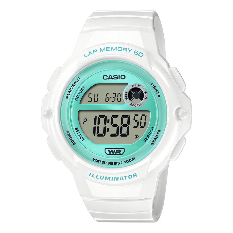 Reloj Pulsera Digital Casio Lws-1200h-7a3 Original Turquesa 7a3