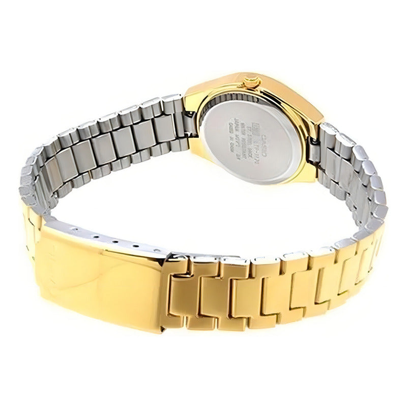 Reloj Casio Ltp-1170n-7a Mujer Dorado Acero Analogo Original