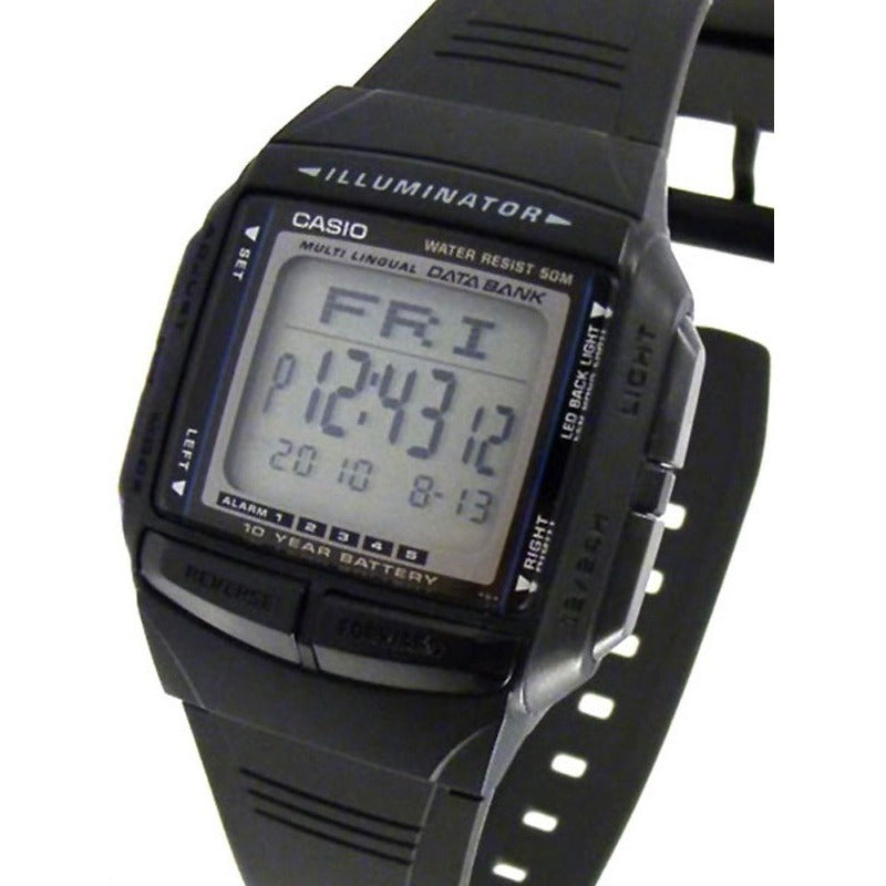 Reloj Casio Db-36 Colores Surtidos/relojesymas Db-36-1av Gris 1a