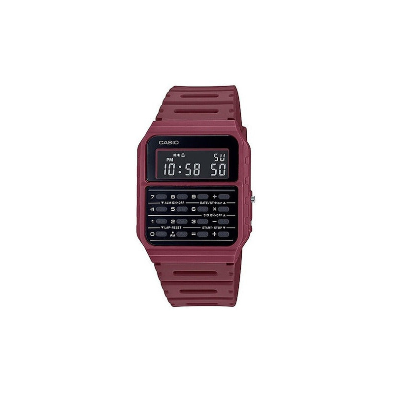 Reloj Calculadora  Casio Ca-53w-1 Relojesymas Rojo Wf-4b Rojo Wf-4b Surtido