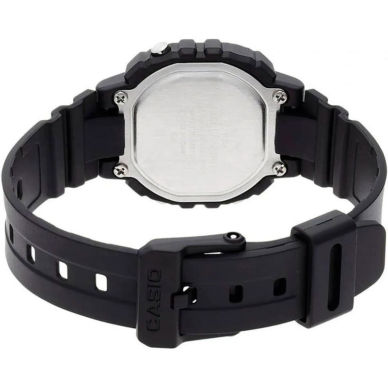 Reloj Pulsera Digital Casio La-20wh-4a1 Con Correa De Resina Color Negro
