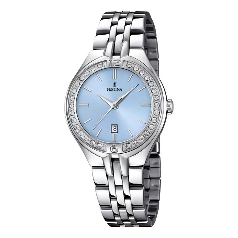 Reloj Para Mujer Festina Mademoiselle F16867/4 Plateado