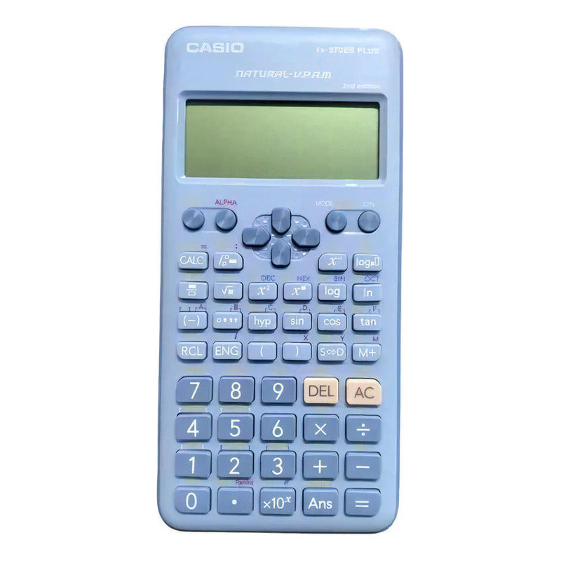 Calculadora Cientifica Casio Fx-570esplus-2b Plus Color Celeste