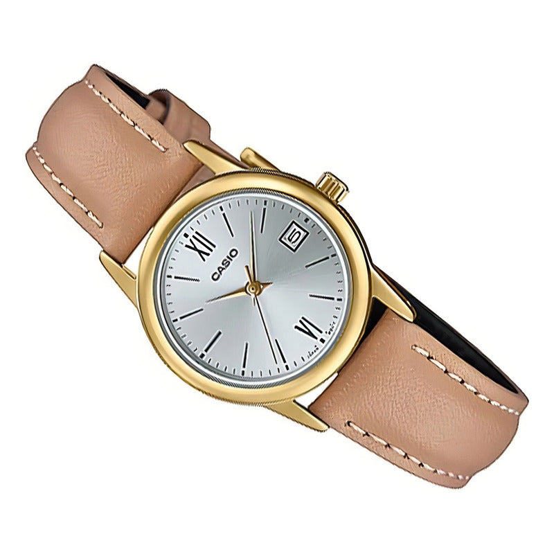 Reloj Casio Ltp-v002gl-7b3udf Rosa Mujer
