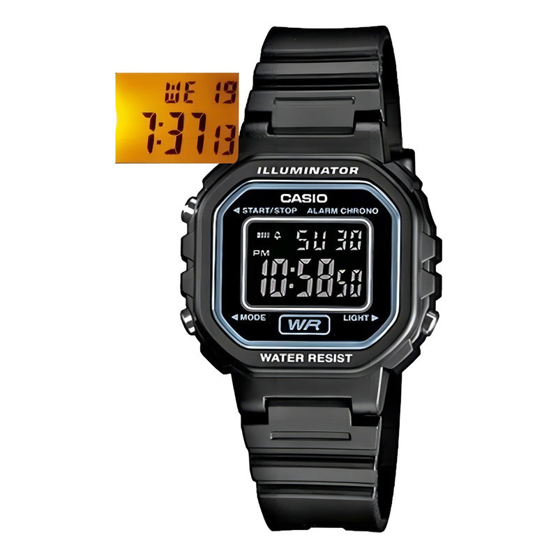 Reloj Mujer Casio La-20wh-1a Negro Digital Claro