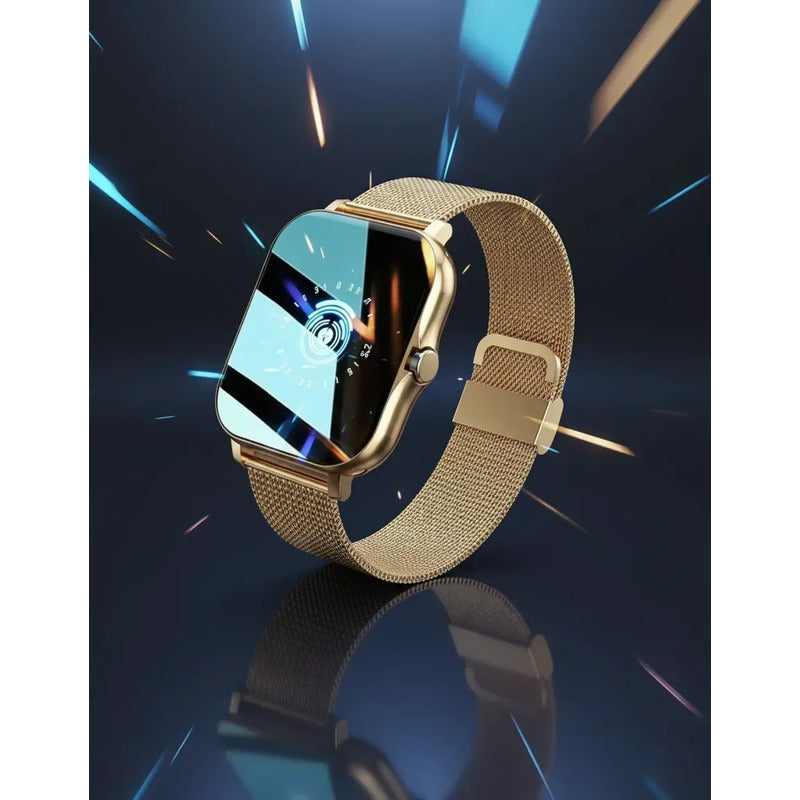 Smart Watch Bluetooth Derwye Dorado Mas Correa Milanés