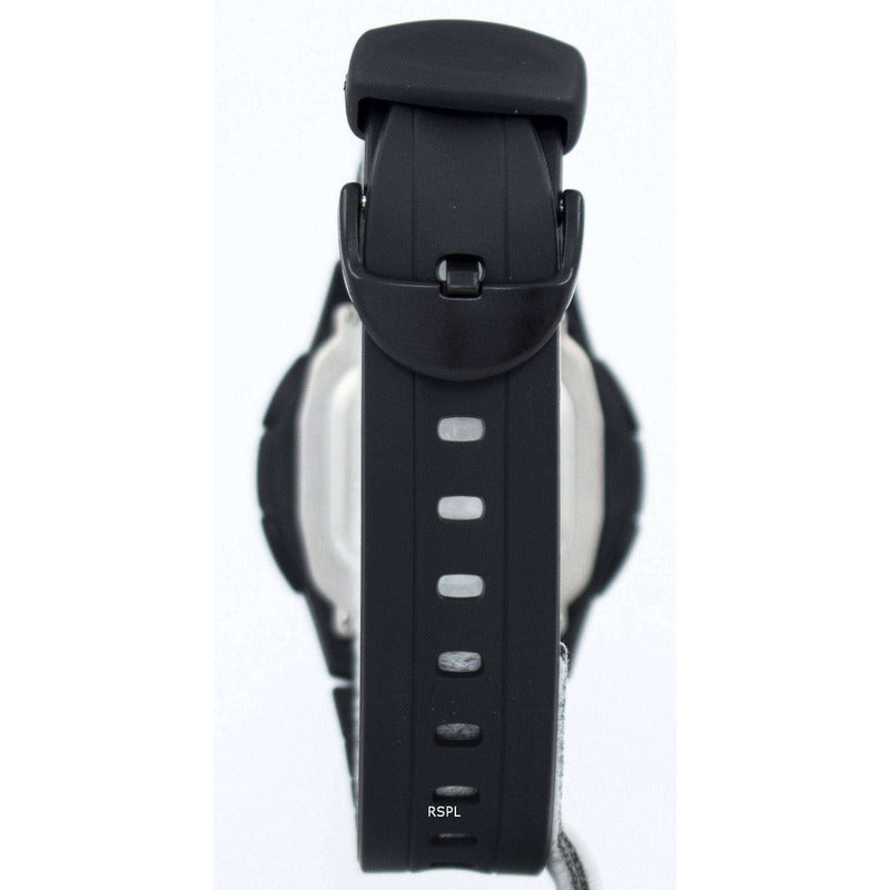 Reloj Casio De Caballero F-200w-1adf Color De La Correa Negro