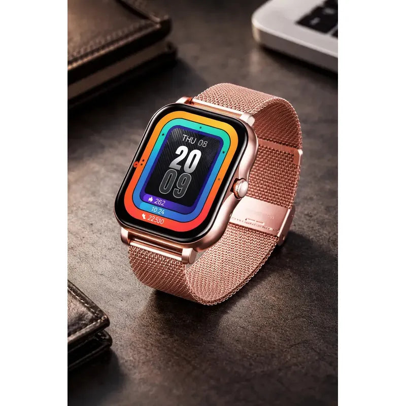 Smart Watch Bluetooth Derwye Rose Milanés