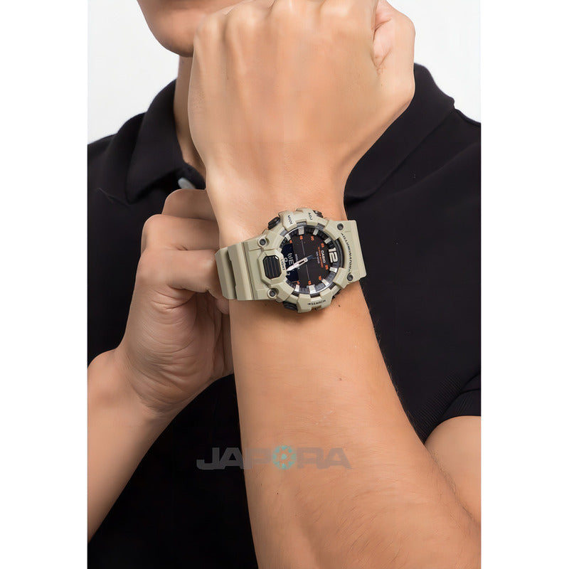 Reloj Casio Hdc-700-3a3vcf 100% Original Y Negro