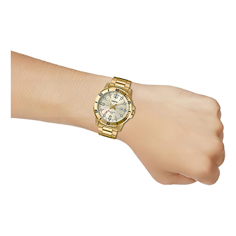 Casio Mtp-vd01g-9ev Reloj Analógico Deportivo Para Hombre, T