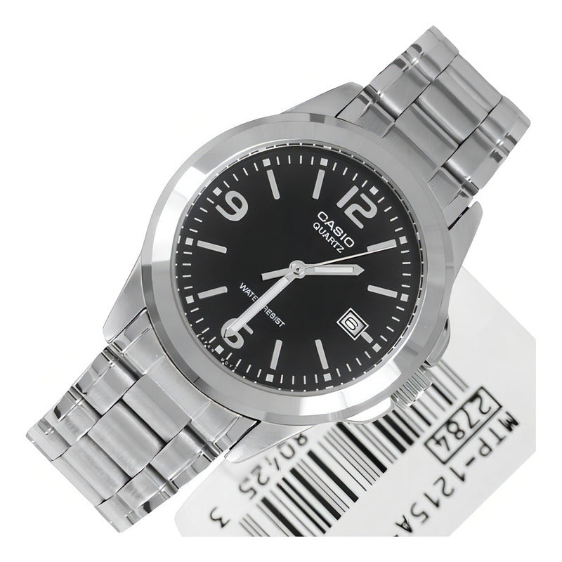 Reloj Casio Hombre Mtp-1215a-1a Surtido Negro 1a