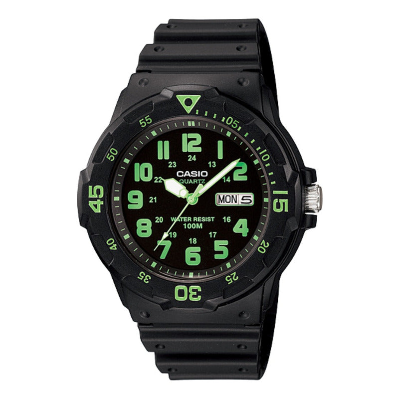 Reloj De Pulsera Casio Youth Mrw-200h-3b Relojesymas Negro