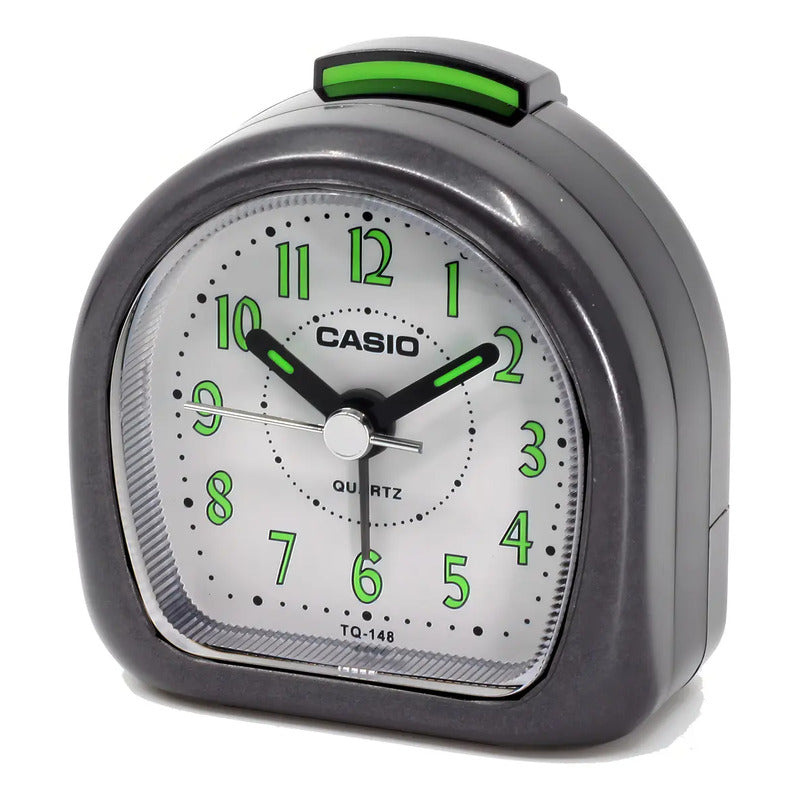 Reloj Casio Despertador Tq-148 Color Negro 1.5