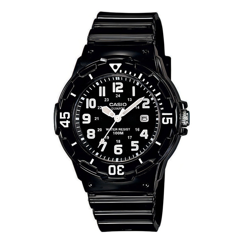 Reloj Pulsera Casio Lrw-200h-2b Con Correa De Resina Color Negro