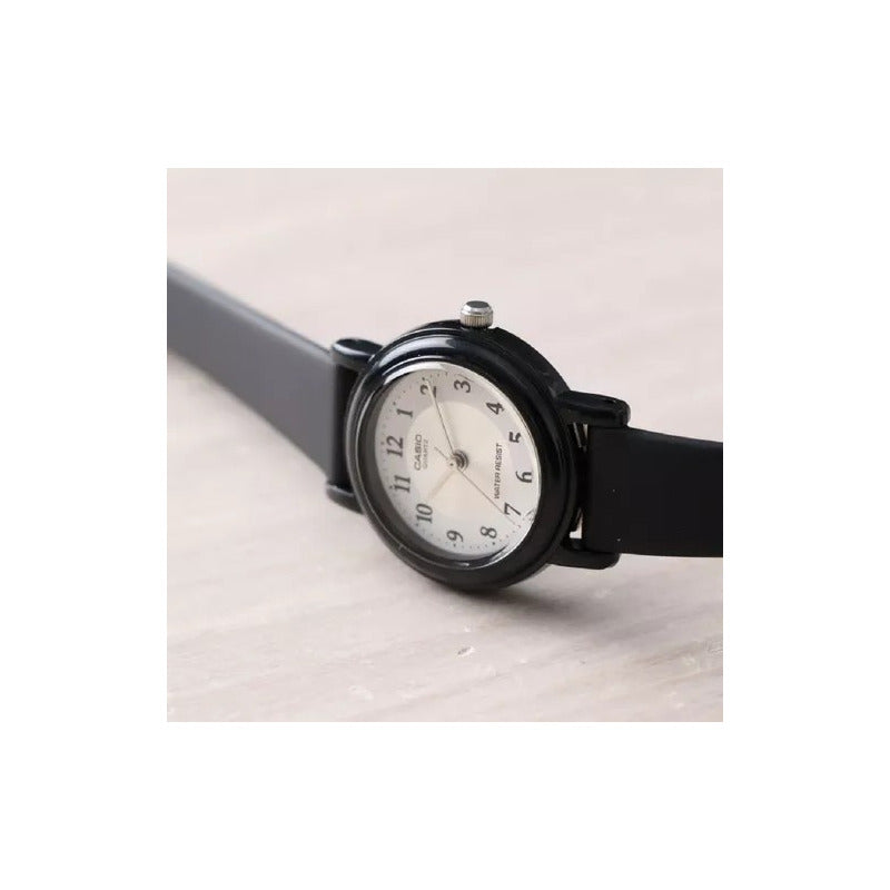 Reloj Casio Lq_139amv_7b3l Negro Mujer Blanco