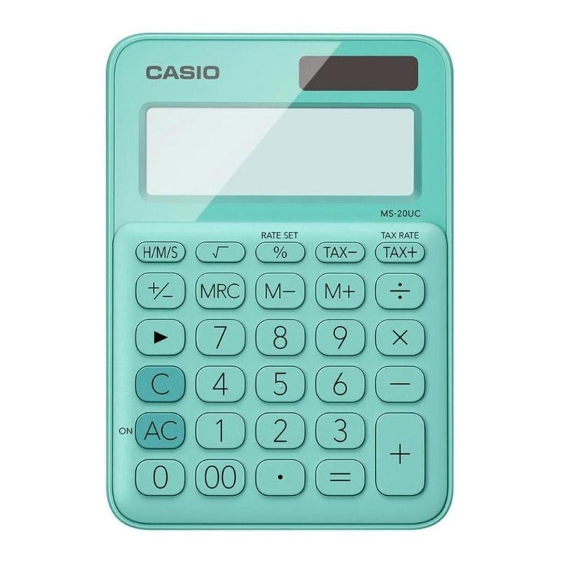 Calculadora Casio Ms-20uc Colores Surtidos Calipso Gn