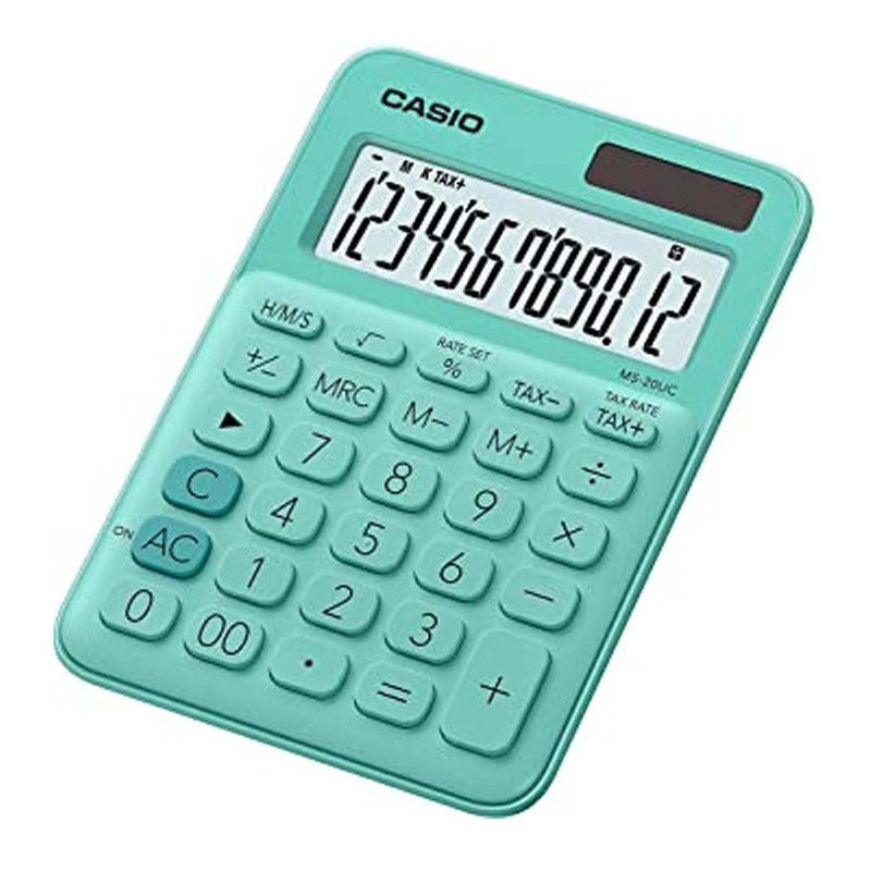 Calculadora Casio Ms-20uc Colores Surtidos
