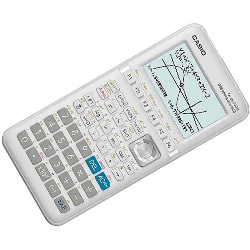 Calculadora Cientifica Casio Fx-9860giiisd  Relojesymas Gris