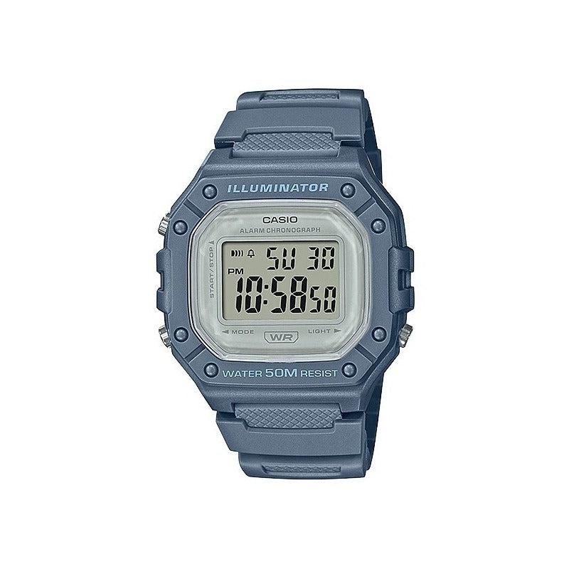 Reloj Casio Core Digital Juvenil W-218hc-2avcf Original Azul