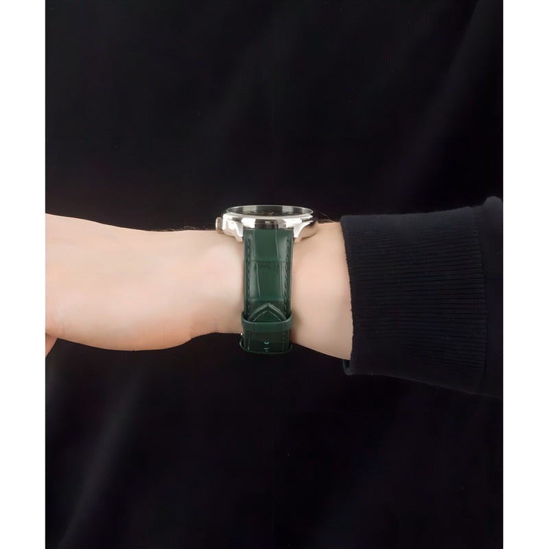 Reloj De Hombre Festina F20426/7, Con Correa De Cuero Plateado