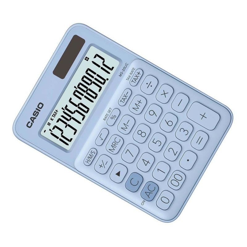 Calculadora Casio Ms-20uc Colores Surtidos