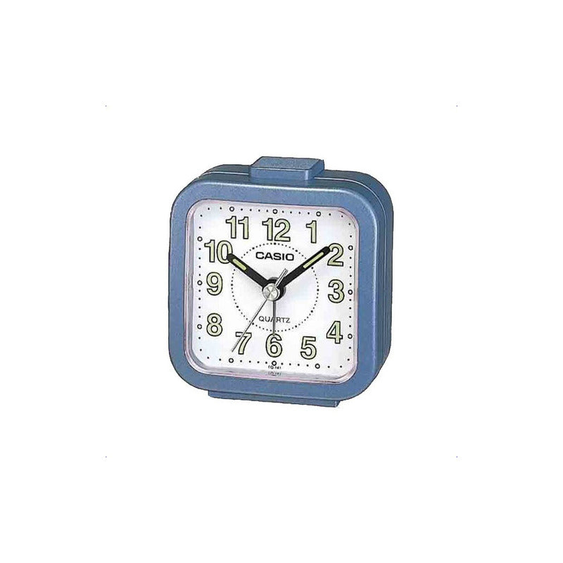 Reloj Casio Despertador Tq-141-2df Azul