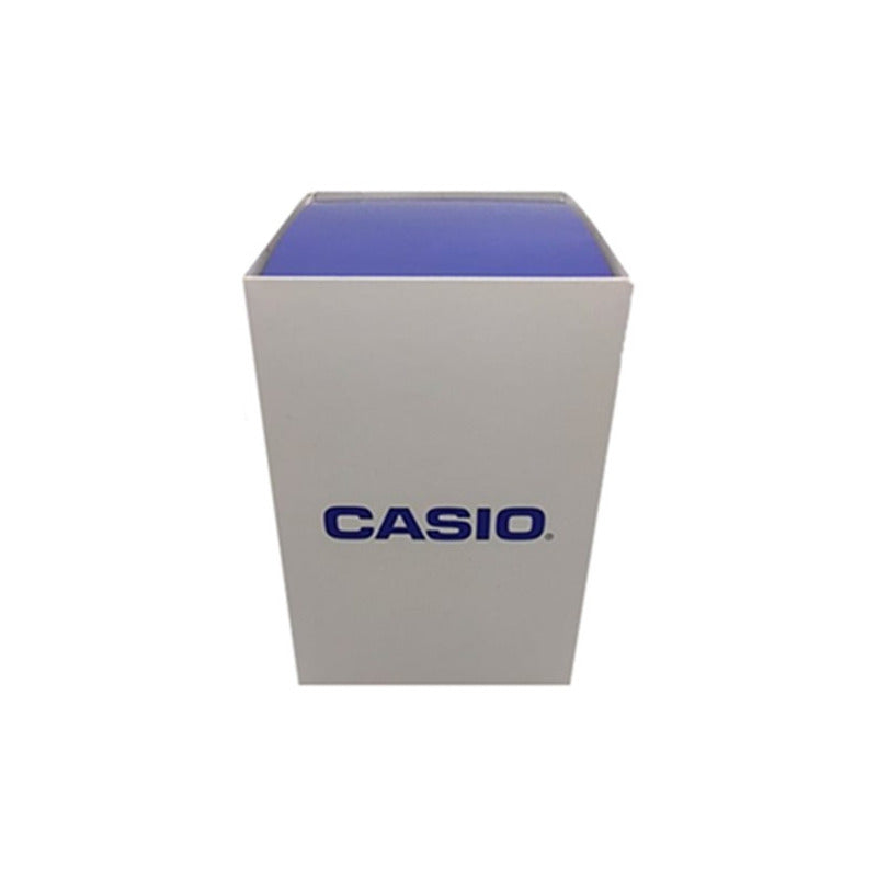 Reloj Casio Mtpv006l-1b2udf Cuarzo Unisex Color De La Correa Mtp-v006l-1b2 Plateado Negro