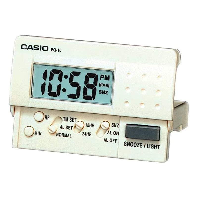 Reloj Despertador Casio Pq-10 Colores Surtidos Relojesymas