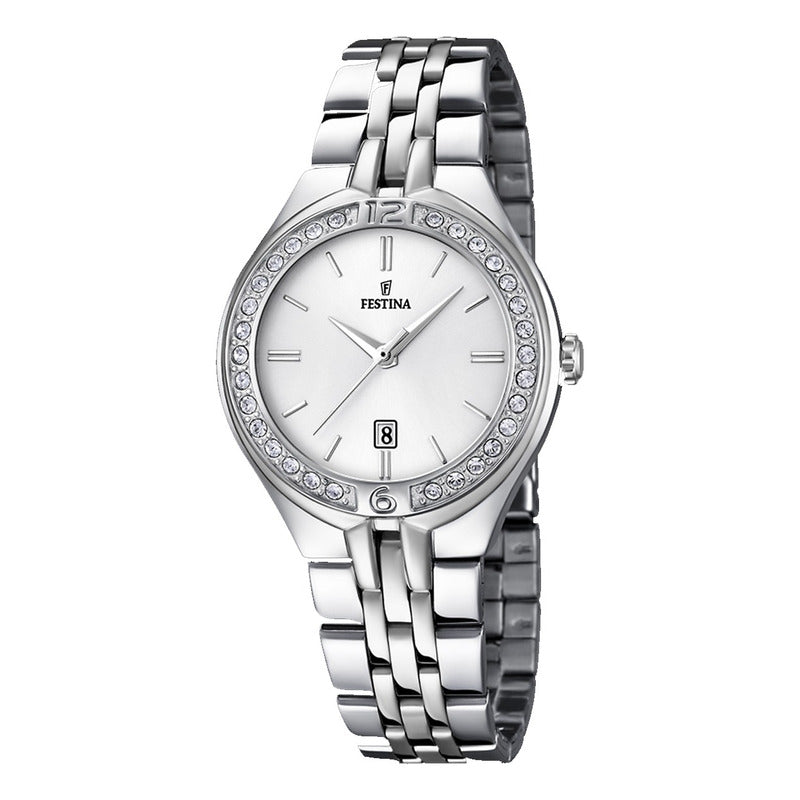 Reloj Festina The Originals F16867/1 Mujer Plateado Blanco