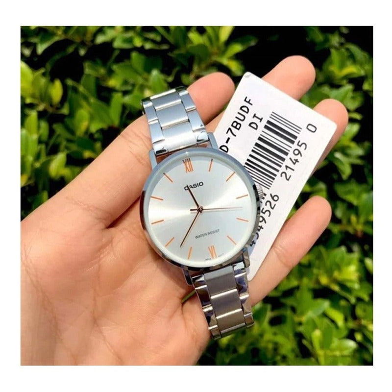 Reloj Casio Metal Dama Ltp-vt01d Coloressurtidos/relojesymas