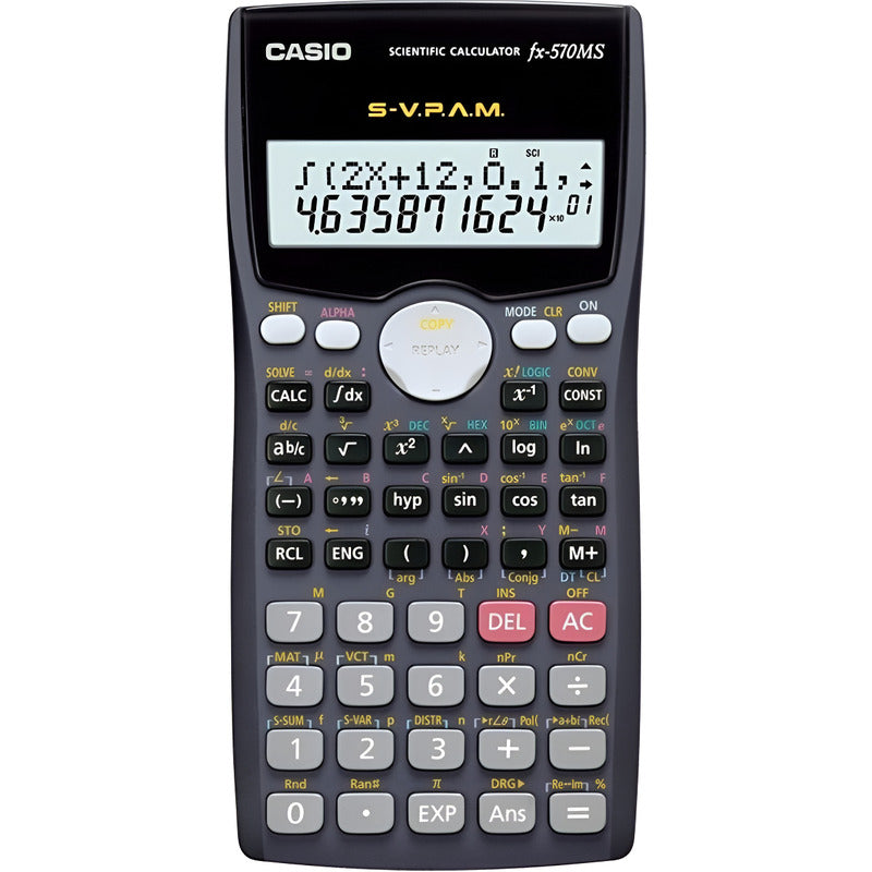 Calculadora Cientifica Casio Fx-570ms Relojesymas
