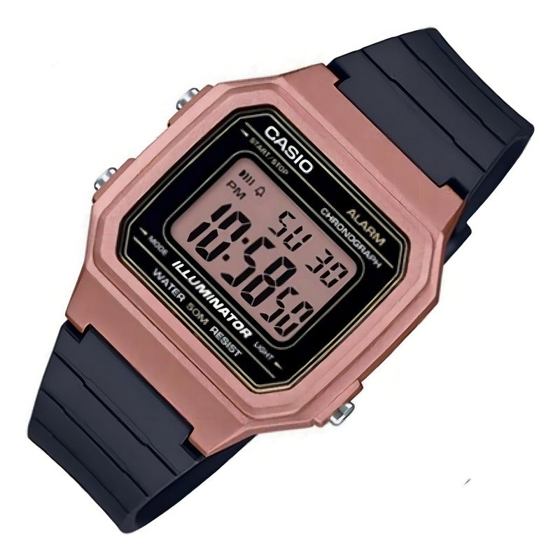Reloj Casio W-217hm-5avdf Cuarzo Unisex Color De La Correa Resina
