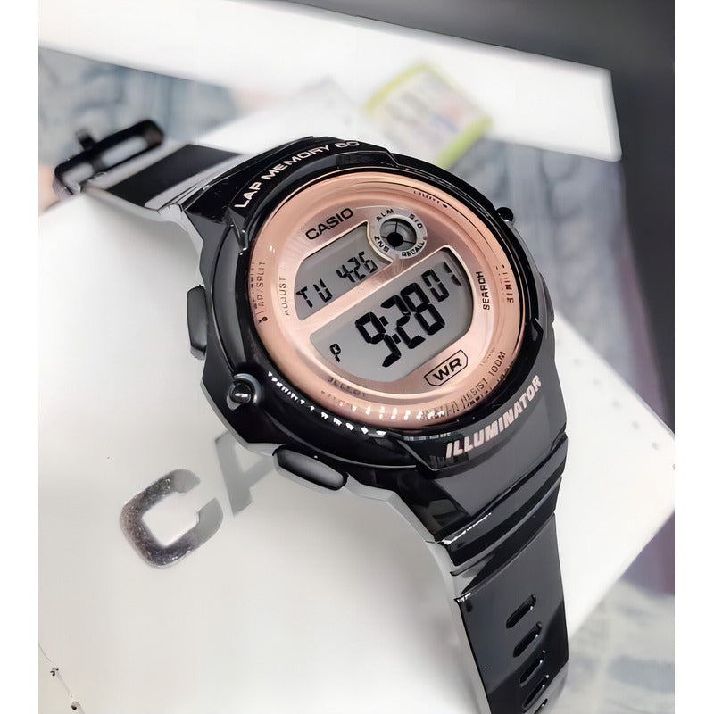 Reloj Casio Digital Lws-1200h-7a2 60 Laps 100m Casiocentro Blanco