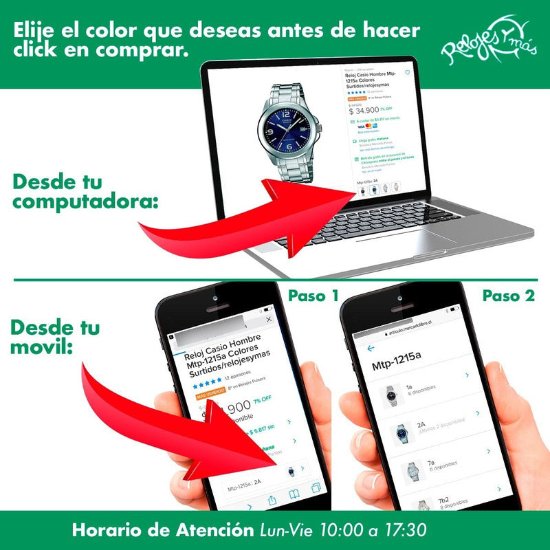Calculadora Casio Hr-8rc-we-dc  Relojesymas Blanco