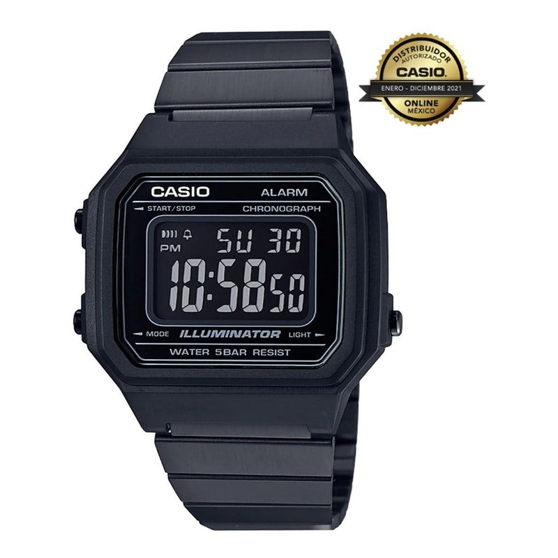 Reloj Casio Hombre Vintage B-650wb-1b Negro |w| Relojesymas Negro