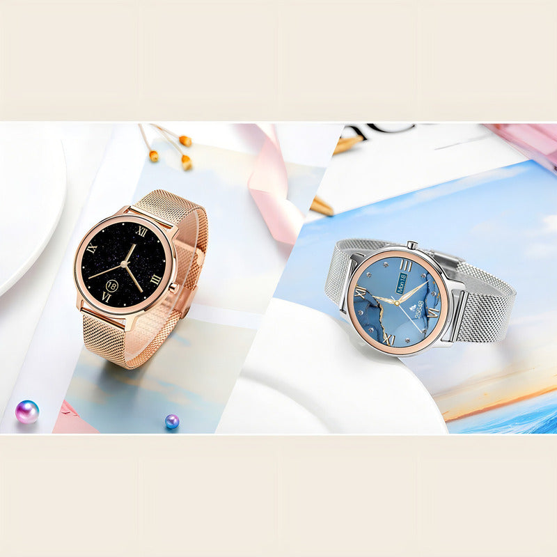 Smartwatch Fralugio R18 Pro Full Touch Bluetooth Dorado Monitoreo Salud