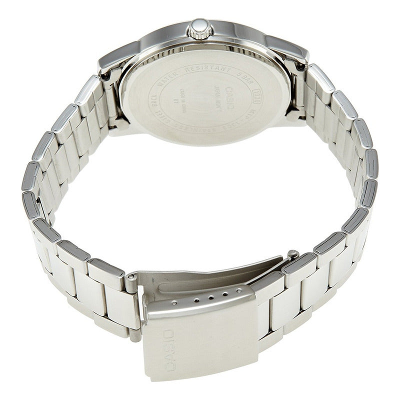 Reloj Casio Mujer Metal Ltp-1303sg-7av Original Combinada Plateado Plateado