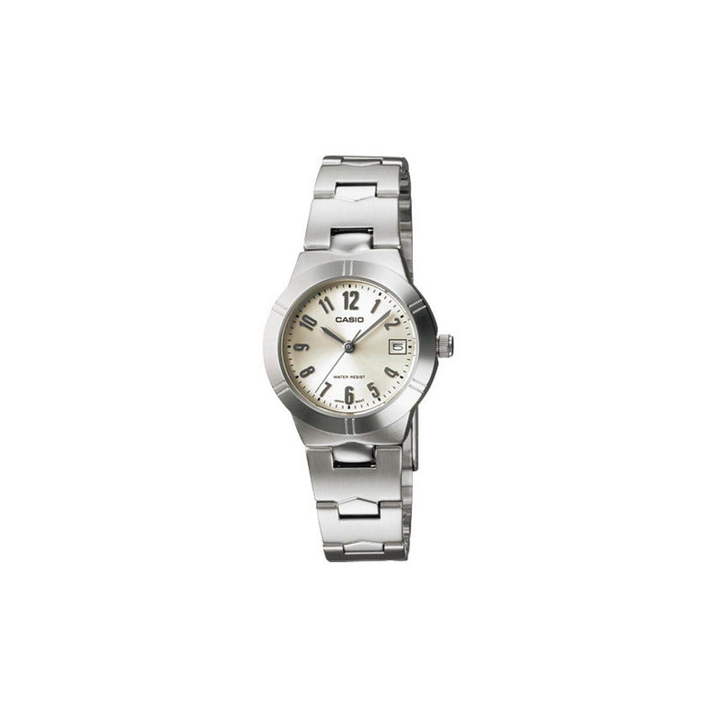 Reloj Casio Mujer Ltp-1241d-7a2df Relojesymas Plateado