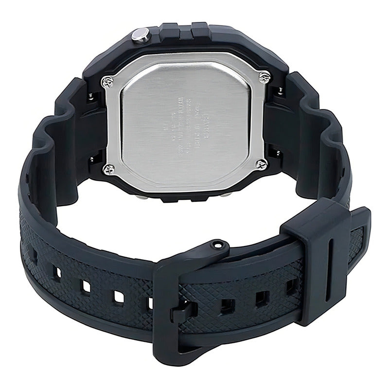 Reloj Casio Digital W-219h-1avdf Negro Gris